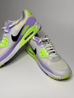 Nike Air Max 90 Golf White Lilac Size 11.5 (CU9978-109) Shoes